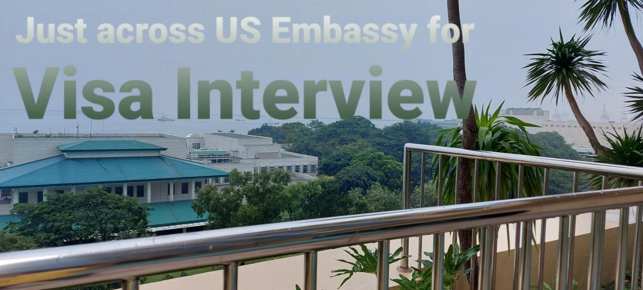 Magnificent View Of Manila Bay, Roxas Blvd, Us Embassy Apartment Ngoại thất bức ảnh